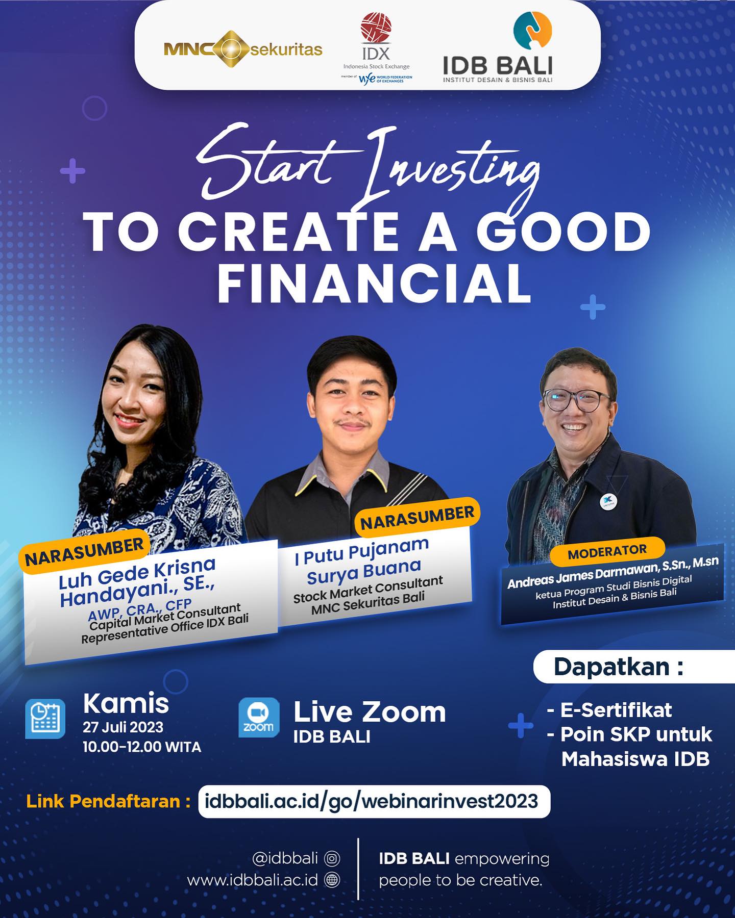 Start Investing to Create a Good Financial