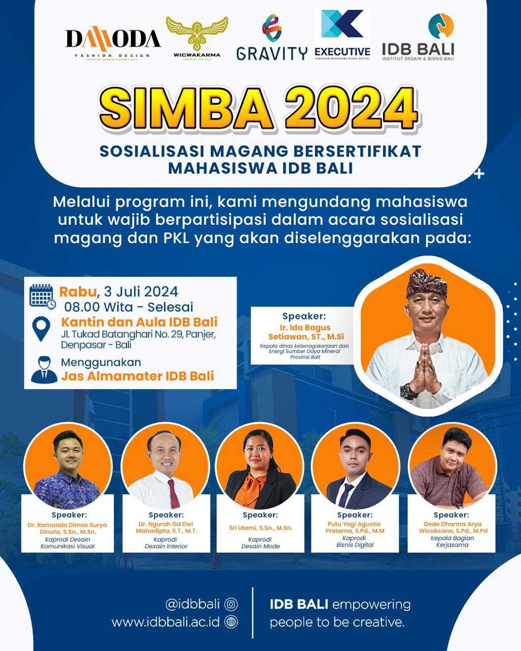 SIMBA “Sosialisasi Magang Besertifikat”