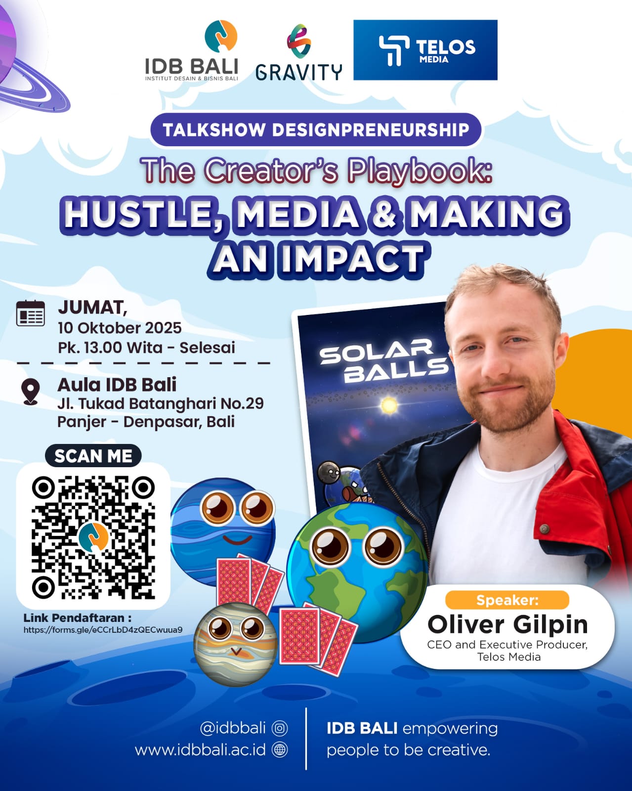 THE CREATOR’S PLAYBOOK: Hustle, Media & Making an Impact